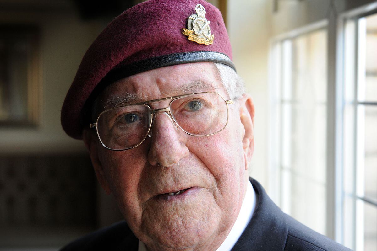 Tom Brewin celebrates his 90th birthday at The Royal British Legion Club in Church Road, Willenhall.