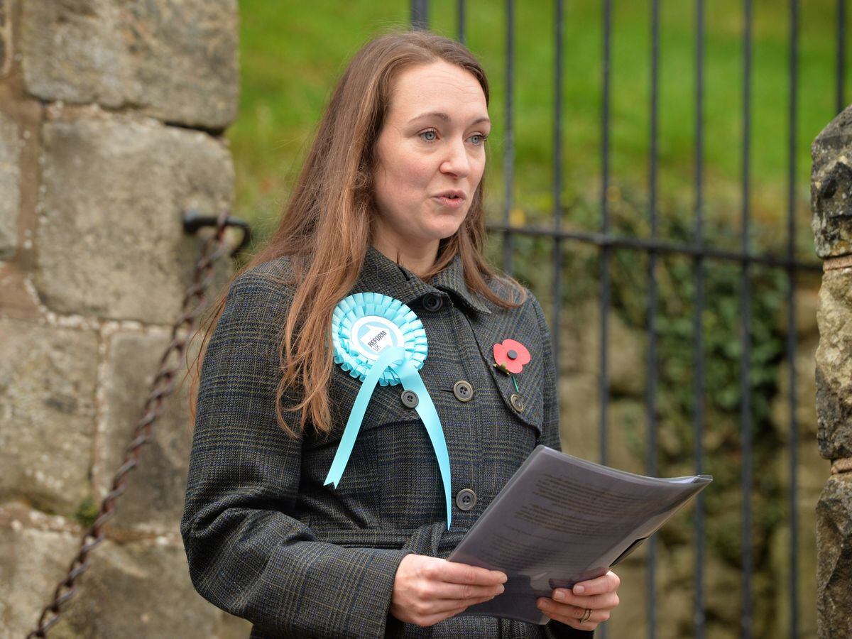 Kirsty Walmsley is standing for Reform UK in the North Shropshire by-election