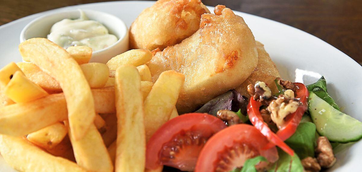 Yes cheese! – The battered halloumi and chips