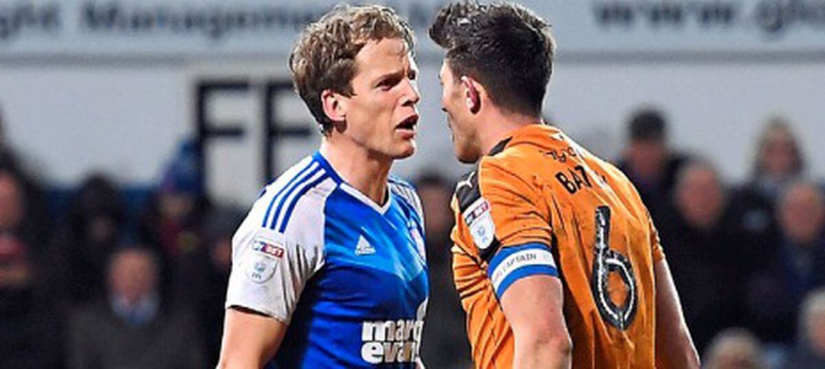A contretemps with former team-mate Danny Batth while at Ipswich Town