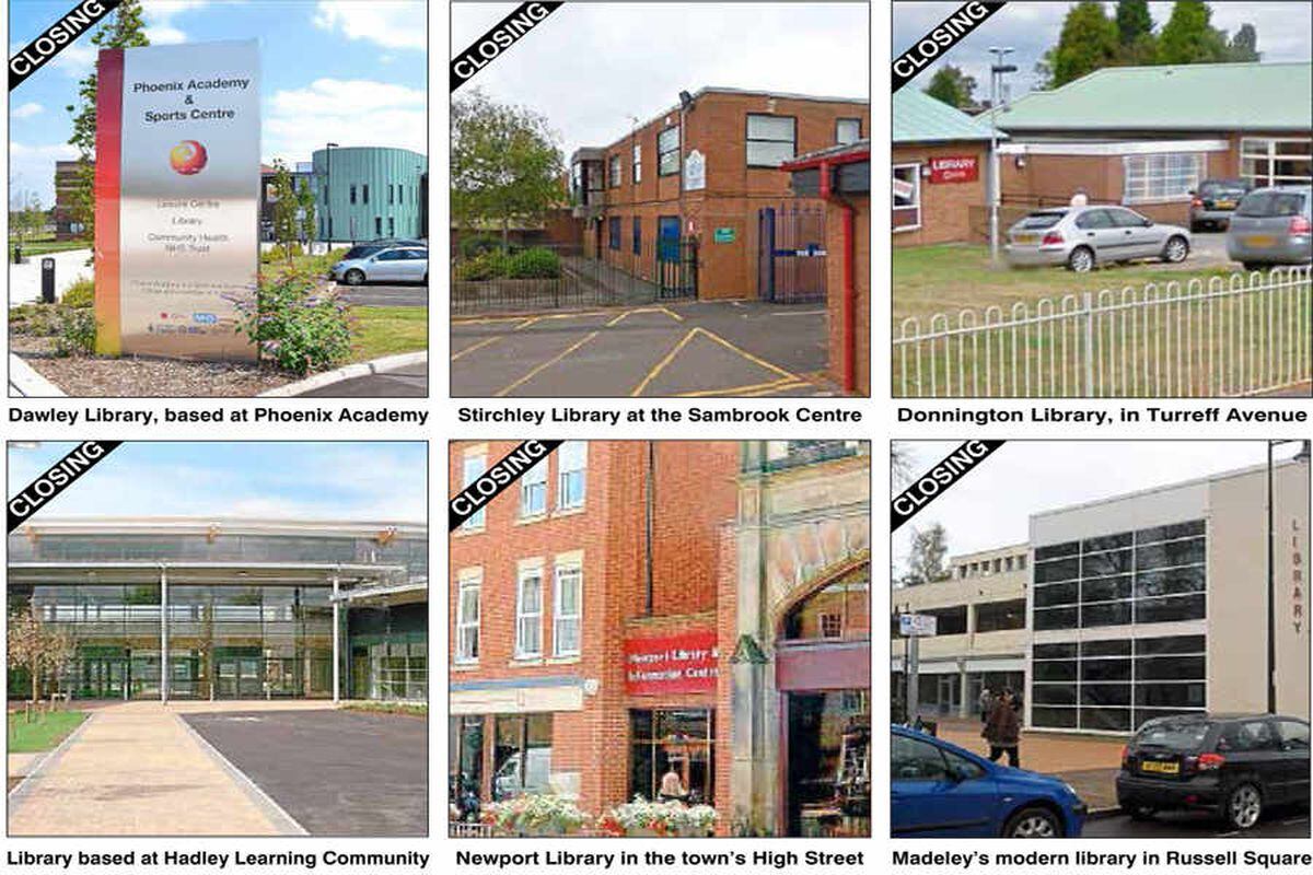 Libraries, markets and centres to go as Telford & Wrekin services slashed in £30 million cuts