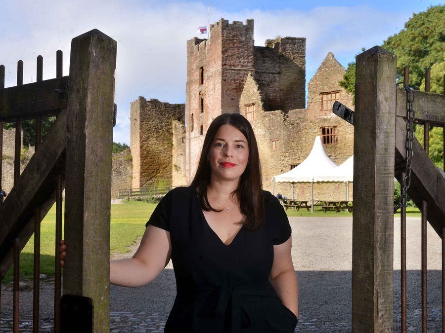 Gemma England is the general manager at Ludlow Castle 