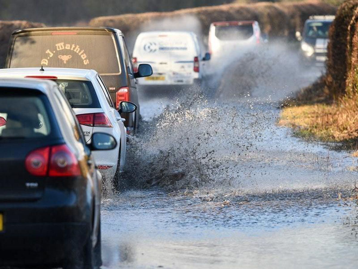 Drivers have been warned to avoid low-lying roads near rivers