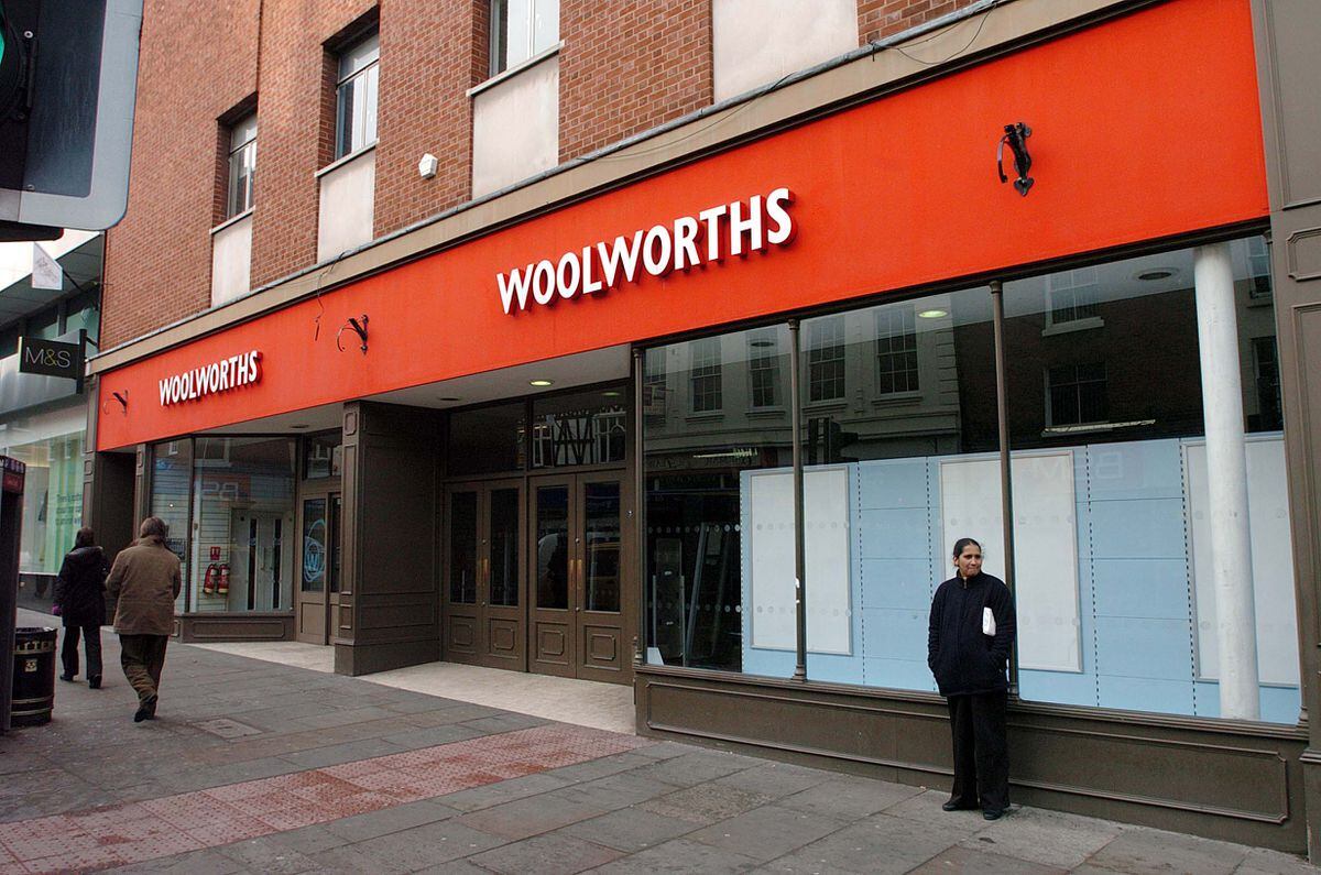 A sad sight in Shrewsbury in January 2009 – the closed Woolworths store. Woolies up and down the country had closed in a matter of days. The Shrewsbury branch shut on January 3, as did the stores in Wellington and Telford town centre.