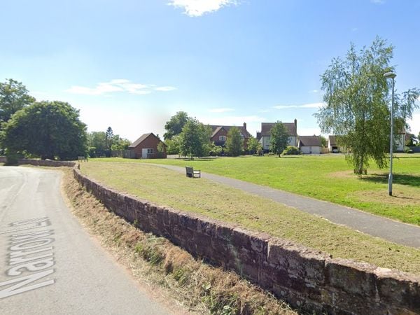 The incident happened on Narrow Lane in Child's Ercall. Photo: Google