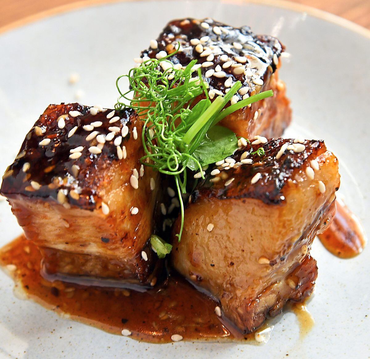 A bit on the side – pork belly cubes