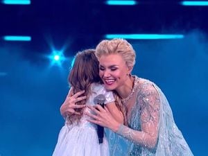 Ukrainian girl who went viral for singing Let It Go surprised by Frozen cast