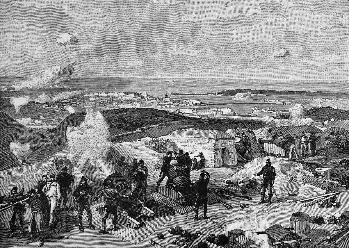 The siege of Sevastopol