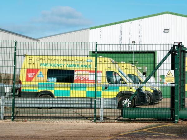 The current ambulance hub just off Longden Road in Shrewsbury