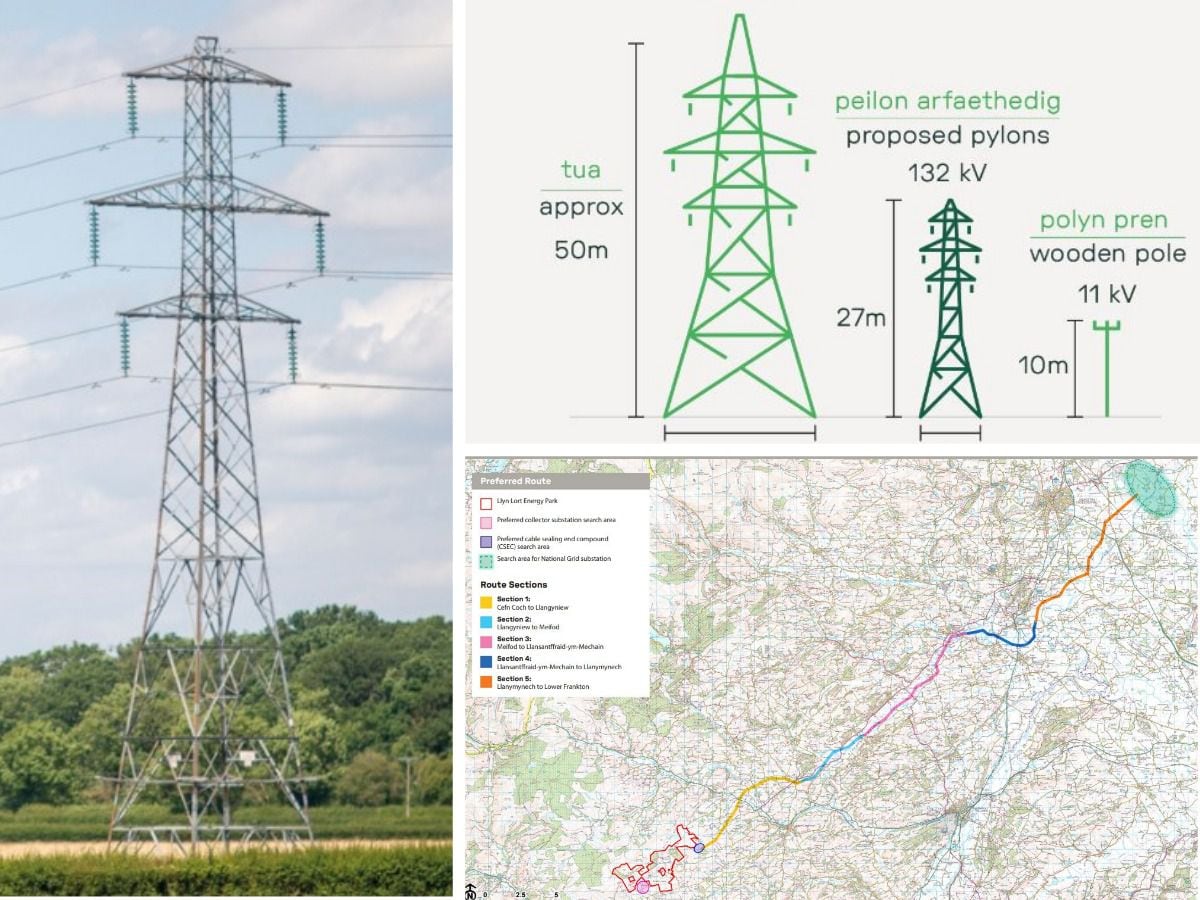 Sparks fly with energy companies at loggerheads over plans for new county pylon line 