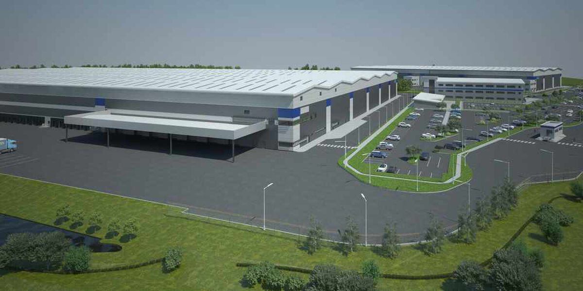 PICTURED: Giant MoD Donnington buildings take shape