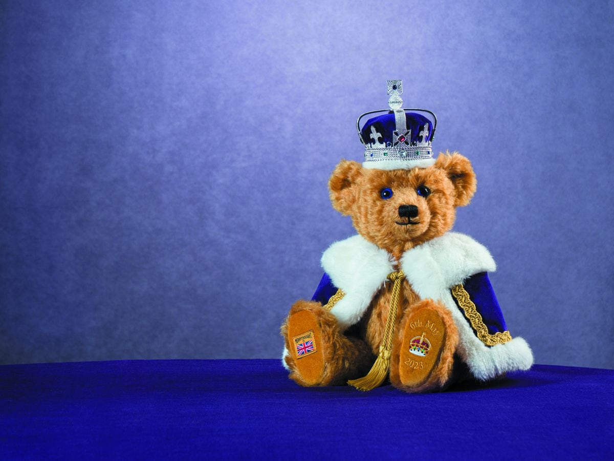 Merrythought's coronation bear