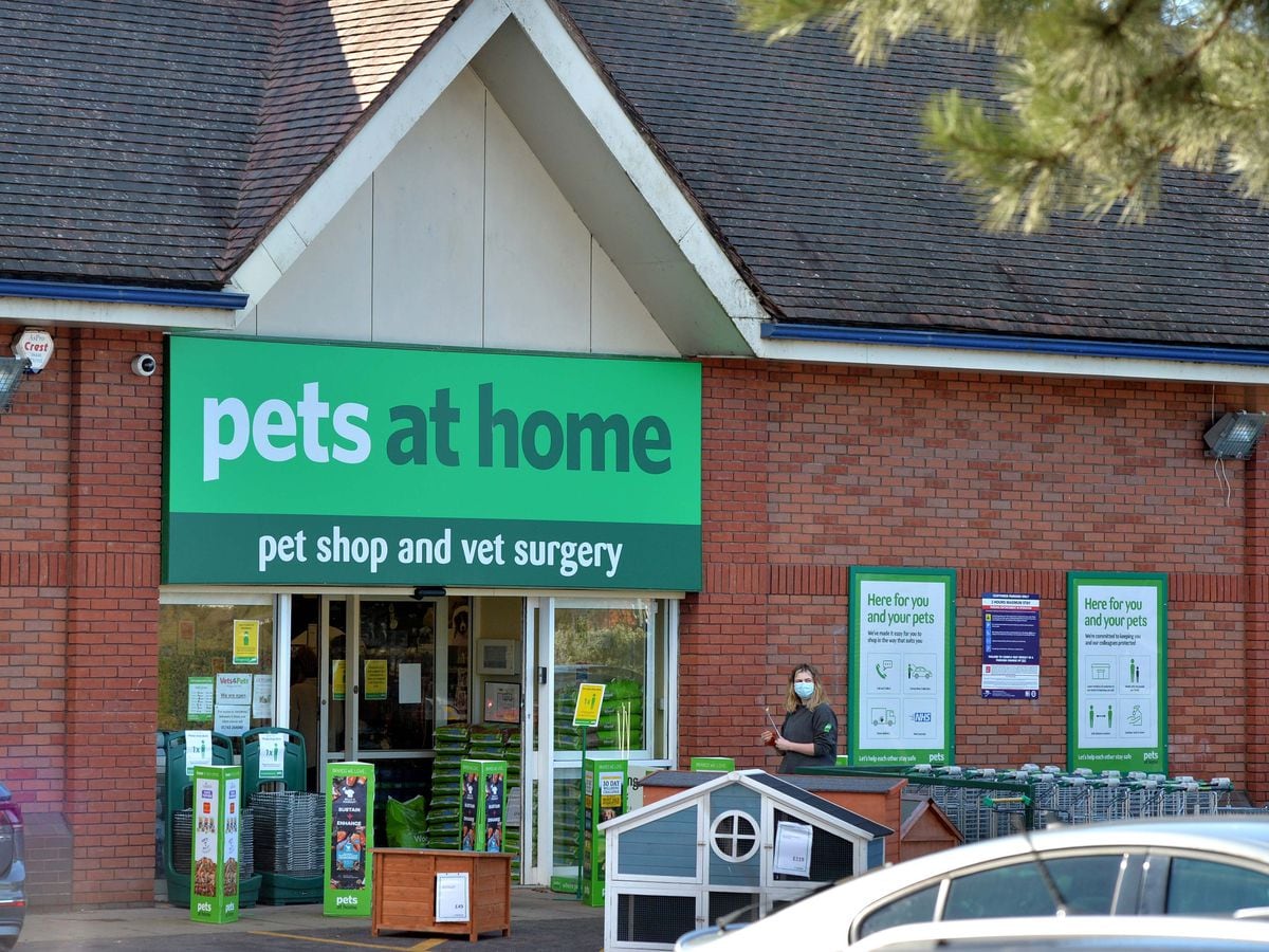 Shrewsbury's Pets at Home on Meole Brace Retail Park 