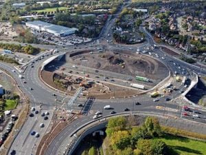 Work on the junction linking the M6 and A454 near Walsall has been ongoing for sometime