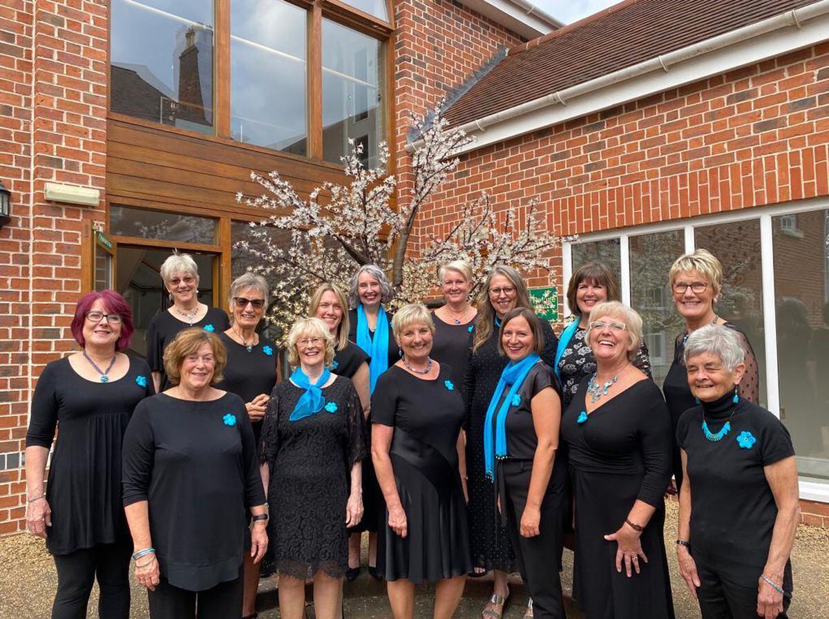 The Severn Harmony Ladies Barbershop choir