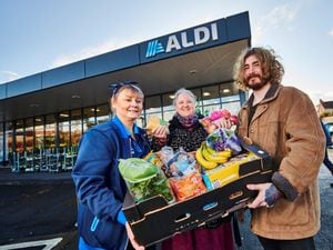 Aldi donated 5,710 meals to local good causes in Shropshire to help people in need over the Easter school holidays