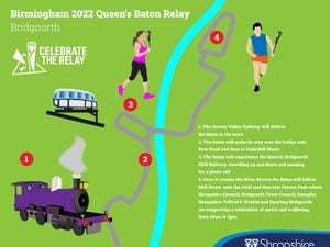 The Queen’s Baton Relay – Bridgnorth route