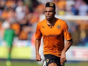 Scott Golbourne is in action for Wolves