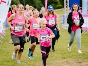 Race for Life 2021 at Telford Town Park  