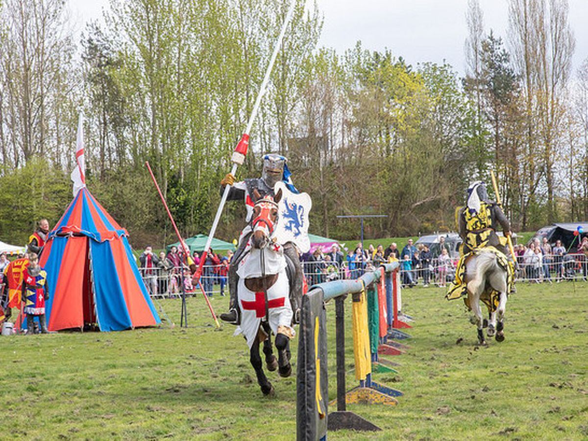 Jousting at one of the previous events
