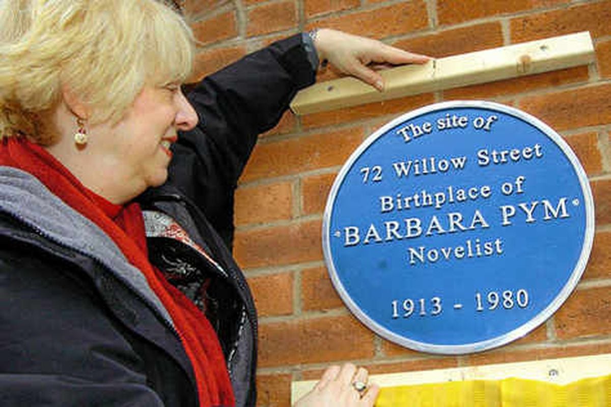Plaque honours forgotten writer Barbara Pym