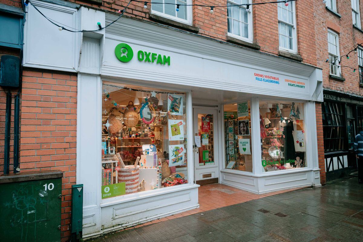 The Oxfam shop is expected to be closed for a number of days.