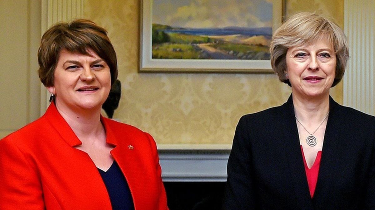 Theresa May and Arlene Foster will hold talks on a deal (Charles McQuillan/PA)