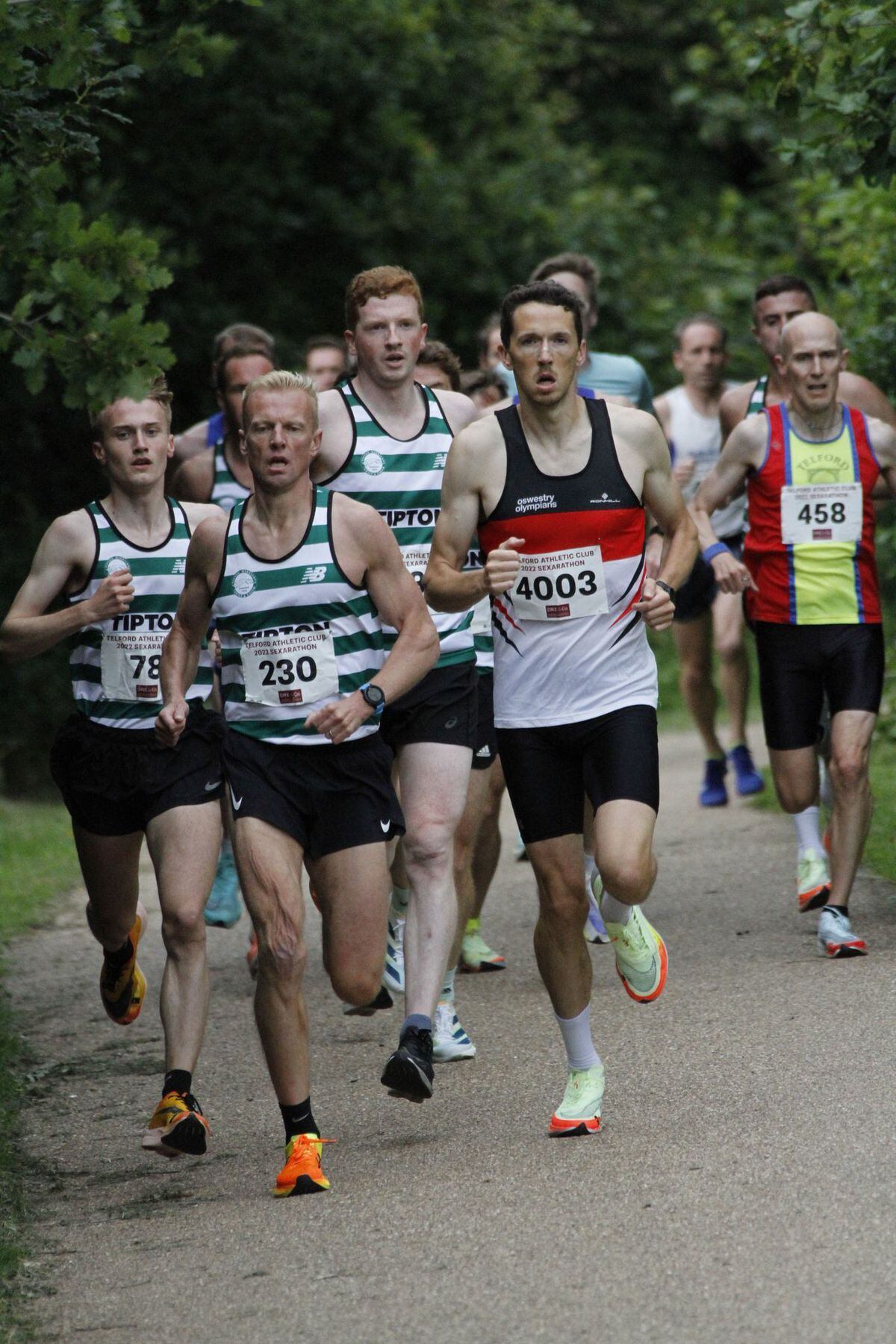 Almost 400 runners took part in the Vic Musgrove five-kilometre rac