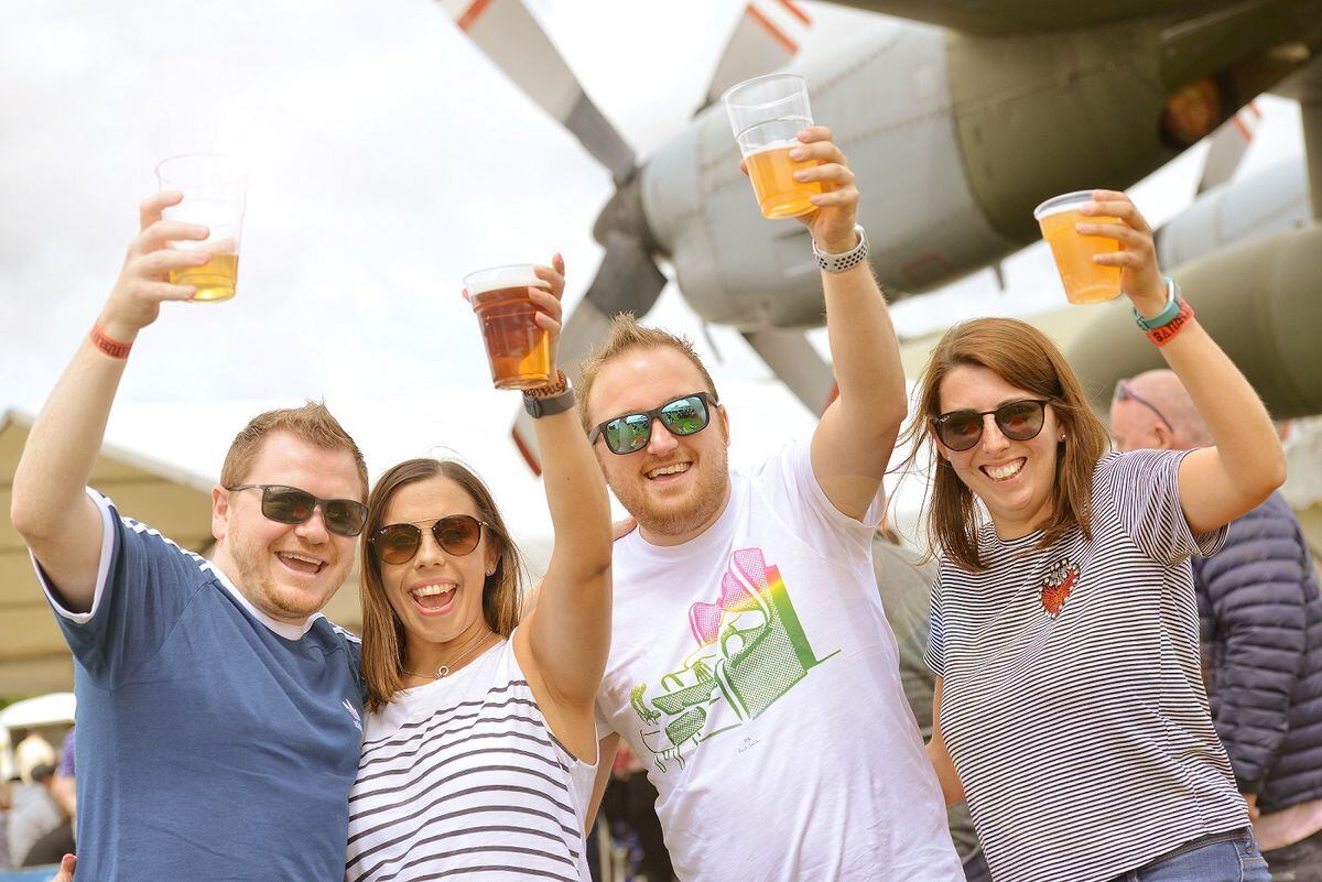 The Cosford Food Festival attracts crowds of people. Photo: RAF Cosford/Bob Greaves Photography