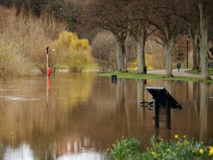 Flooding in Shrewsbury in March