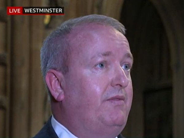 Mark Pritchard was one of the loyal Tory MPs offered to speak to the BBC after PMQs on Wednesday. Photo: BBC