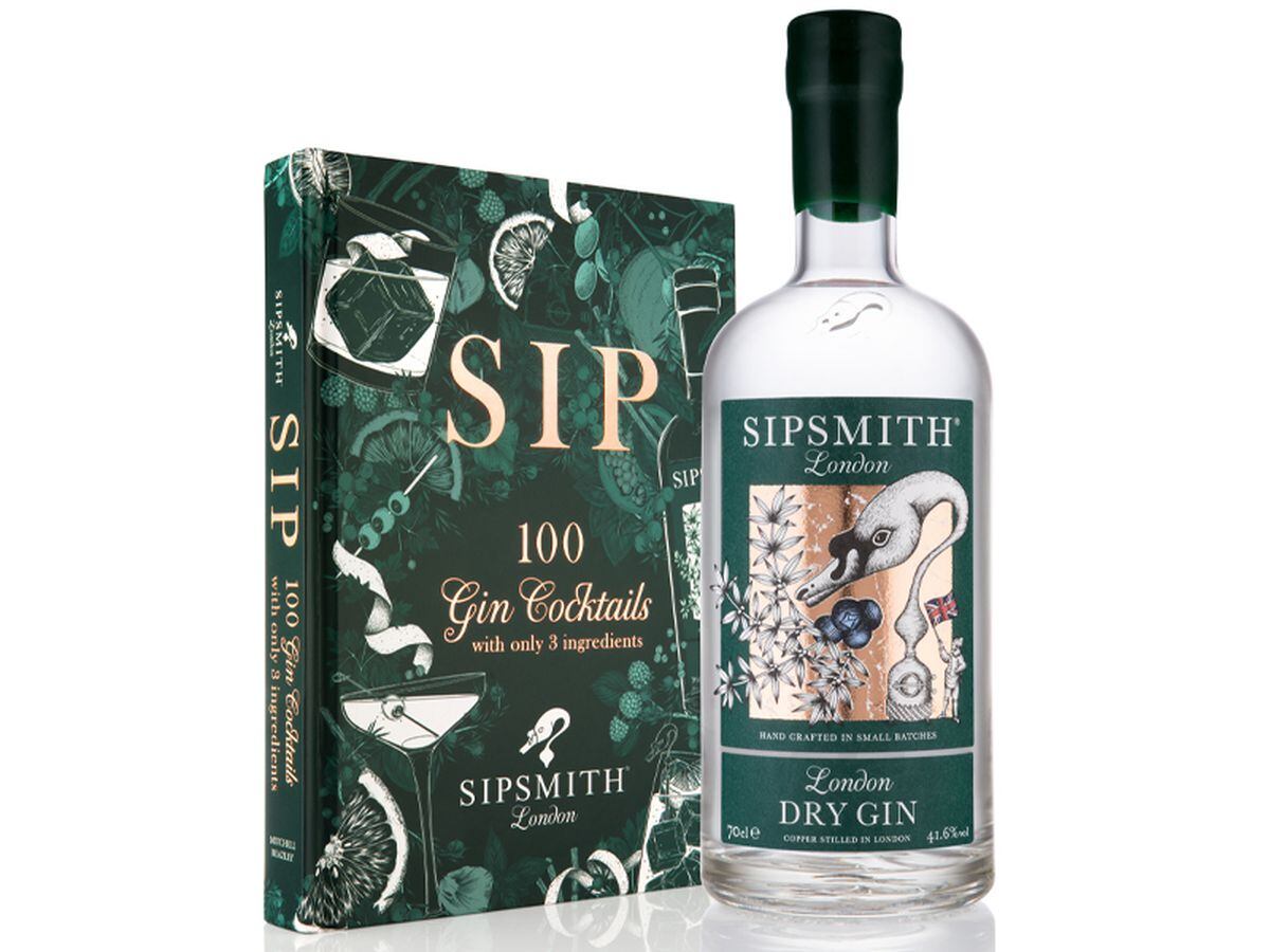 Sipsmith SIP Book & London Dry Gin bundle