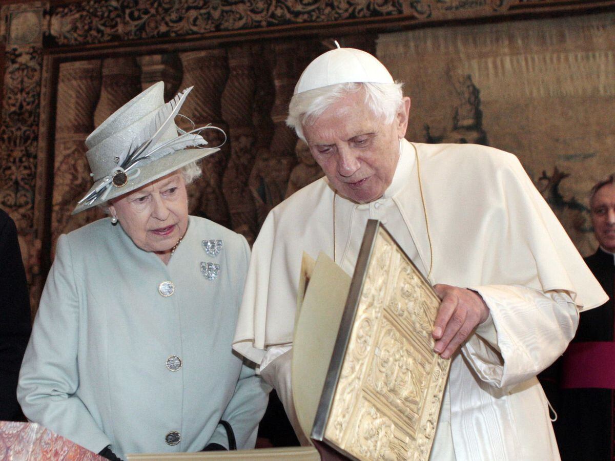 The Queen with Pope Benedict XVI