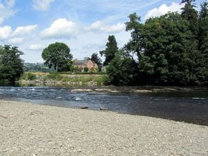 The River Wye near Hay-on-Wye. Picture: David Jones.
