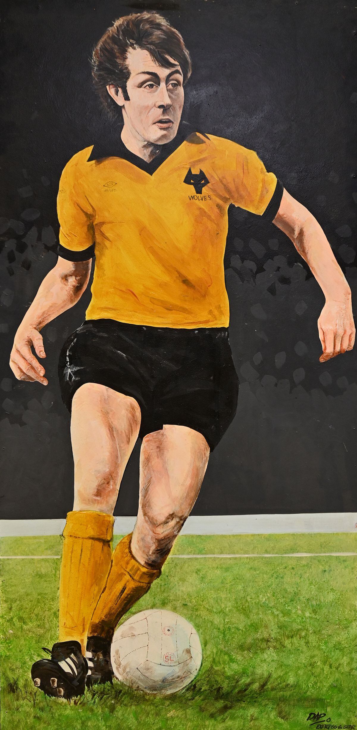 John Richards was Wolves record goalscorer and scored the winner in the 1974 League Cup final
