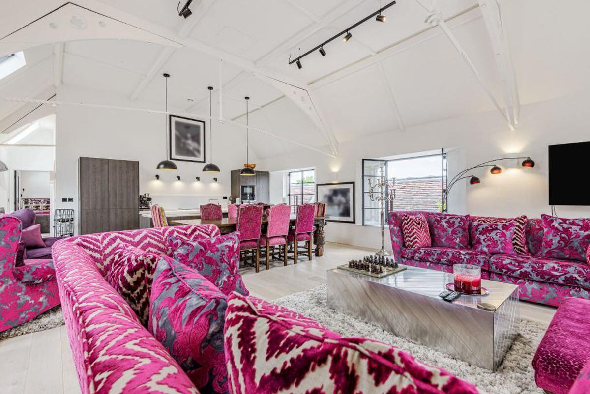 The penthouse apartment in the Tracery. Photo: Strutt & Parker / Rightmove