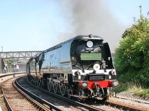 Giant steam locomotive Tangmere will haul the Northern Belle over the Settle-Carlisle line when it departs Telford in April