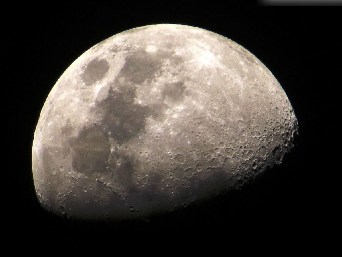 Budding astronomers are being urged to start by checking out the moon.