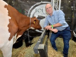 Dairy farmer Michael Roberts 