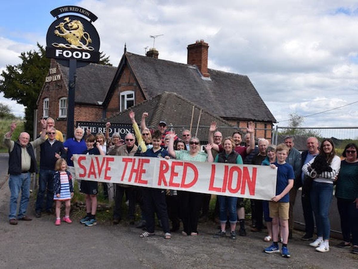 Residents battling to save the Red Lion in Sutton. Photo: David Frost