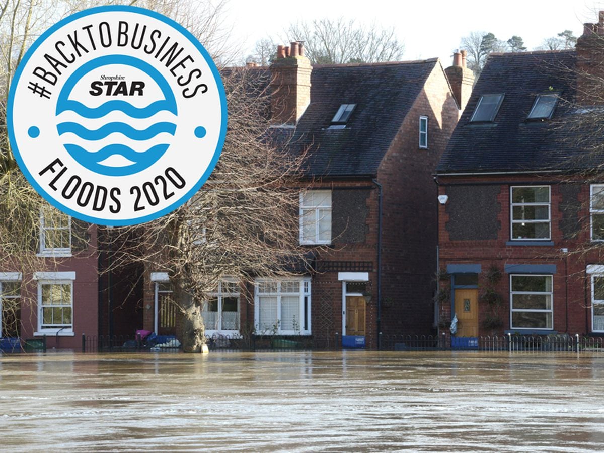 Flooding in Bridgnorth earlier this week