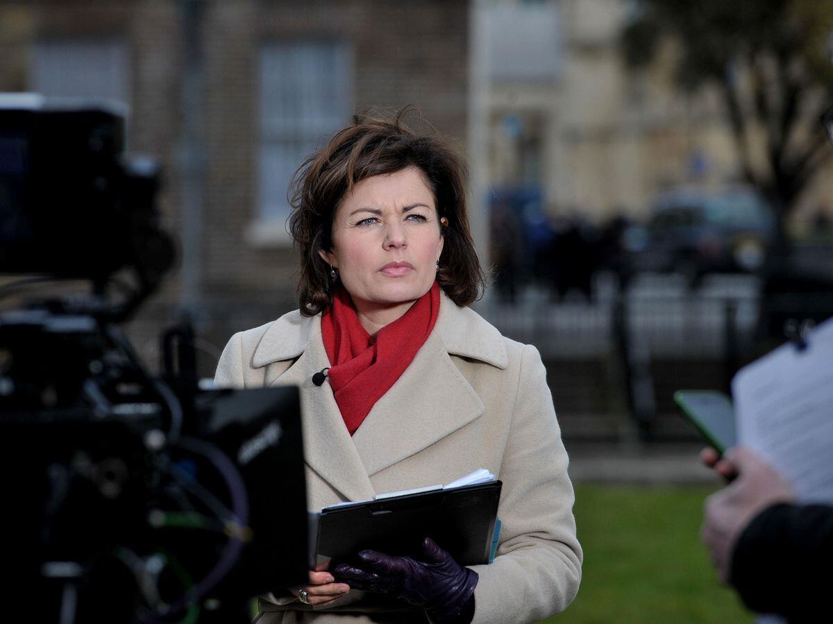 BBC News presenter Jane Hill