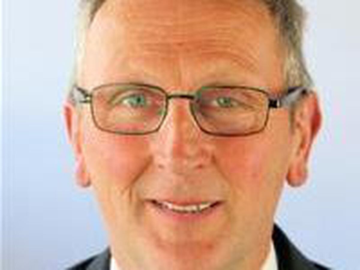 Cllr Peter Lewis who represents Llanfyllin