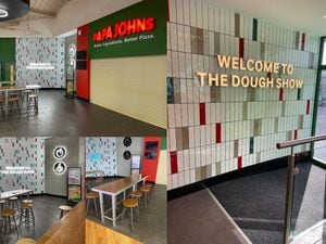 Papa Johns will give stores in Wrexham and Birmingham a new look 