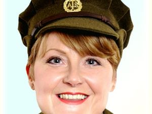 Maggie O'Hara in uniform
