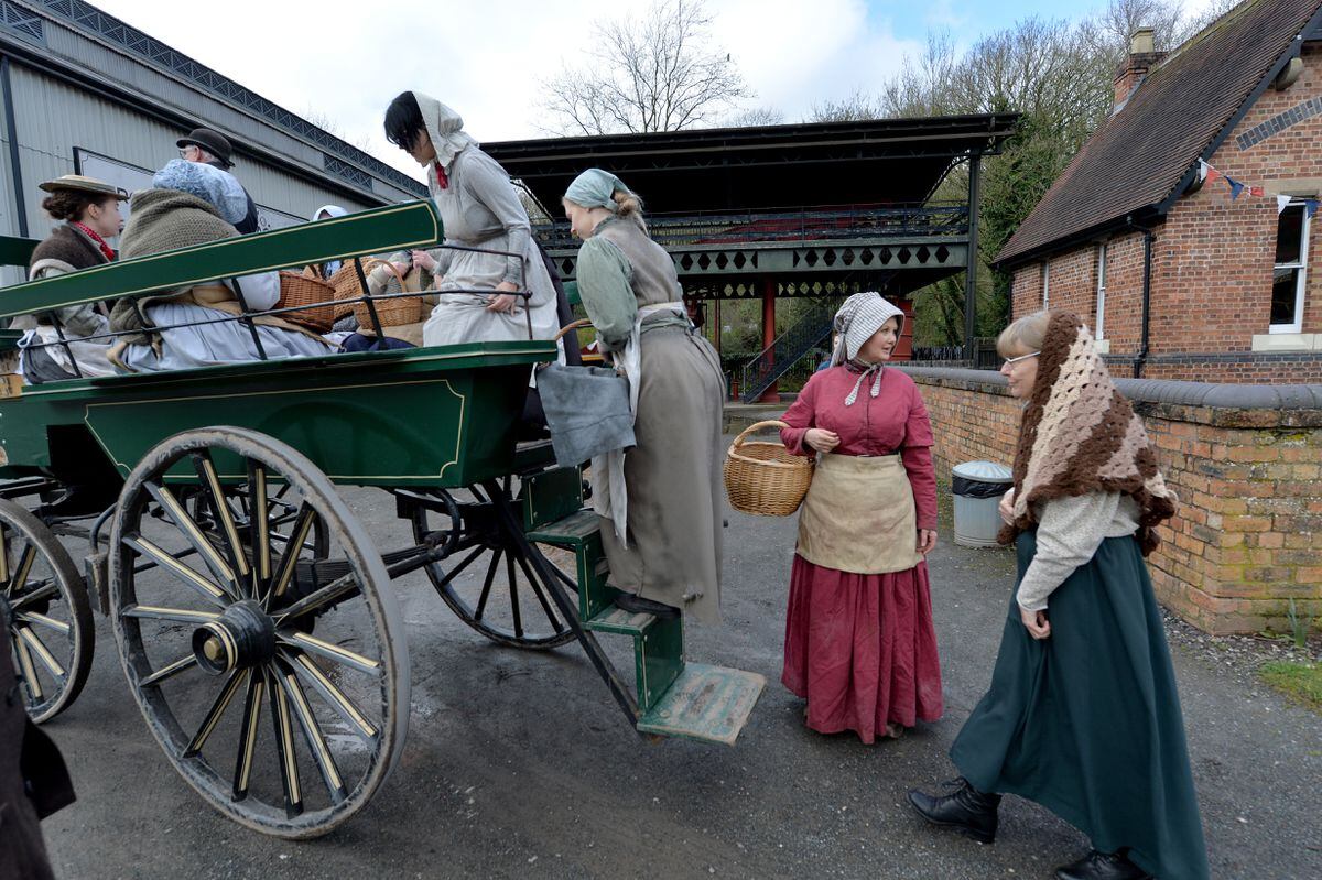 Visitors to the museum are transported back in time to the Victorian age.