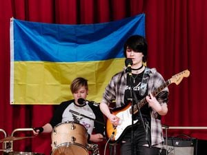 Music Ukraine Fundraiser at SpArC Theatre in Bishops Castle. In Picture: Band - Modified Youth.