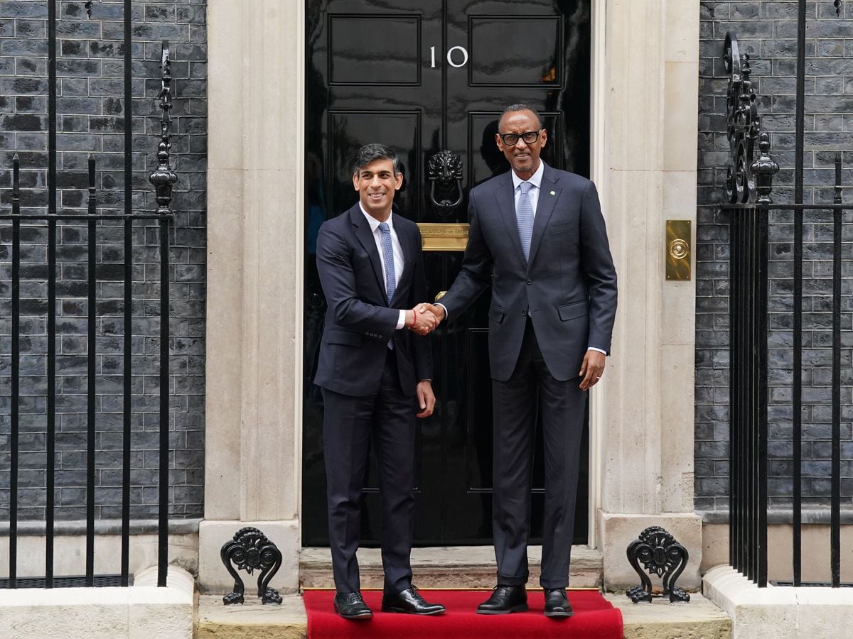 Sunak meets Kagame as Braverman hits out at Rwanda ‘housing crisis ...