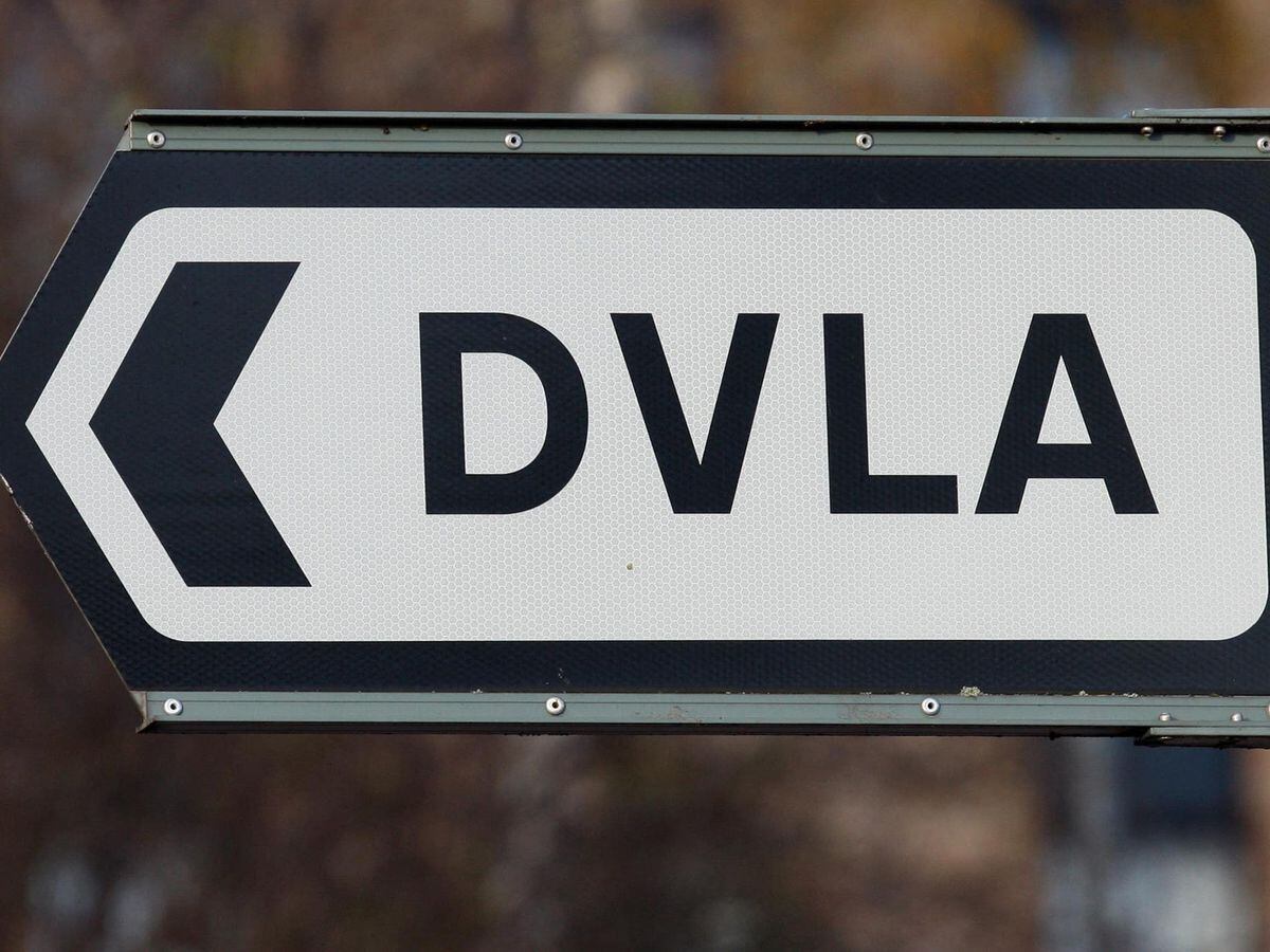 DVLA sign