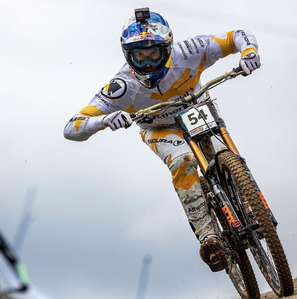Gee Atherton in action